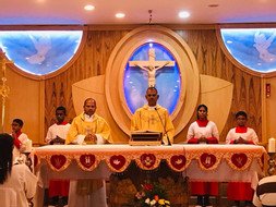 First mass of Fr.Barnaba with outgoing P